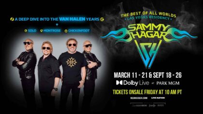 Sammy Hagar in Vegas...